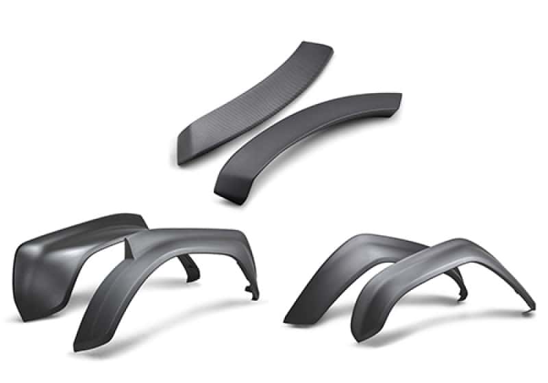 Ford Racing — Ford Racing 22-24 Bronco Raptor Carbon Fiber Fender Flare Set - Matte
Fender Flare - view 1