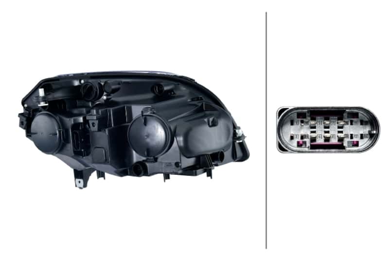 Hella — Hella 2012-2015 Mercedes-Benz GLK250 Headlight Assembly - view 2