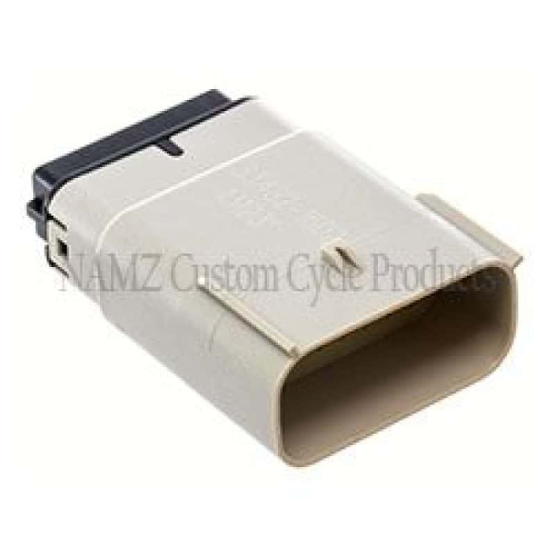NAMZ — NAMZ 07-23 V-Twin Glide Left Handlebar Ctrl Molex MX-150 16-Pos Male Connectr - Gray (HD 72492-07GY) - view 2
