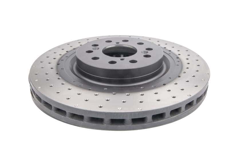DBA — DBA 17-20 Honda Civic Type R Hatch Front 4000 Series Cross Drilled Rotor
Brake Rotor - view 1