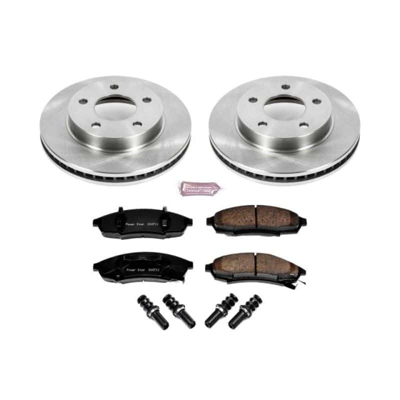 PowerStop — Power Stop 87-94 Oldsmobile Cutlass Cruiser Front Autospecialty Brake Kit - view 1