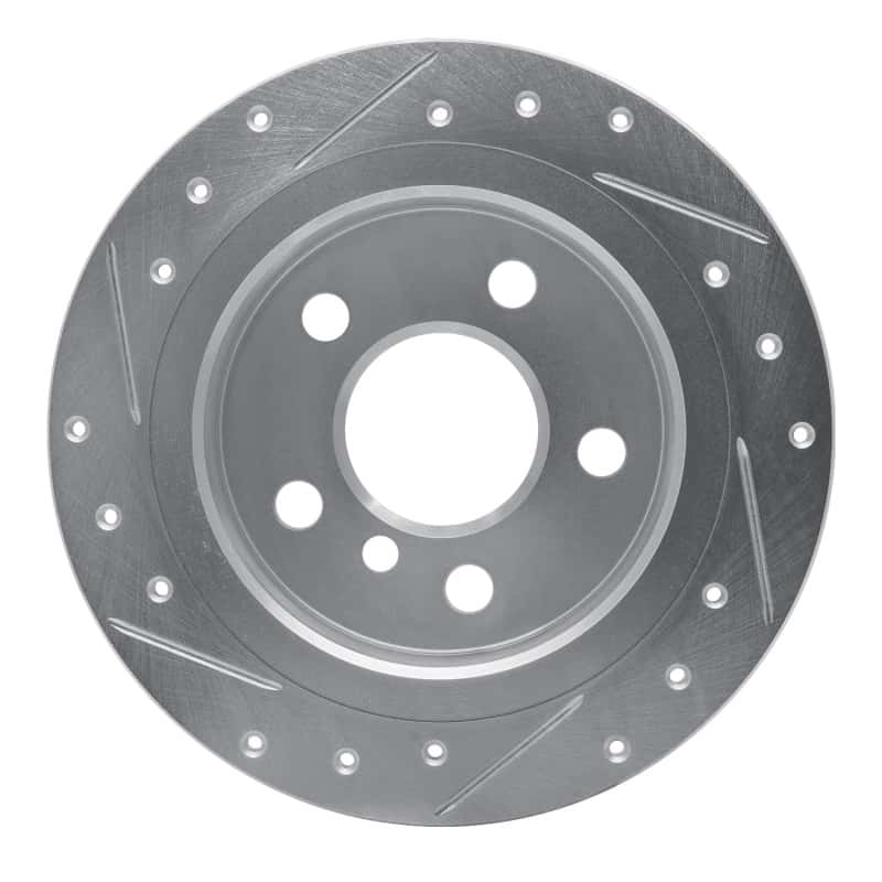 R1 Concepts — R1 14-24 Mini Cooper (Excl Clubman) Rear Right Drilled & Slotted Silver Brake Rotor
R1 Brake Rotor Drill - view 5