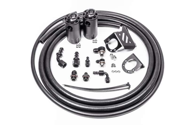 Radium Engineering — Radium Engineering 2016+ Toyota Tacoma Dual Catch Can Kit - Fluid Lock - view 1