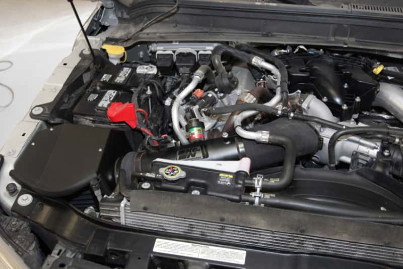 K&N Engineering — K&N 11-13 Ford F250/F350/F450/F550 Super Duty 6.7L V8 DSL Black Performance Intake Kit
Performance Air Inta
Air Intake System - view 10