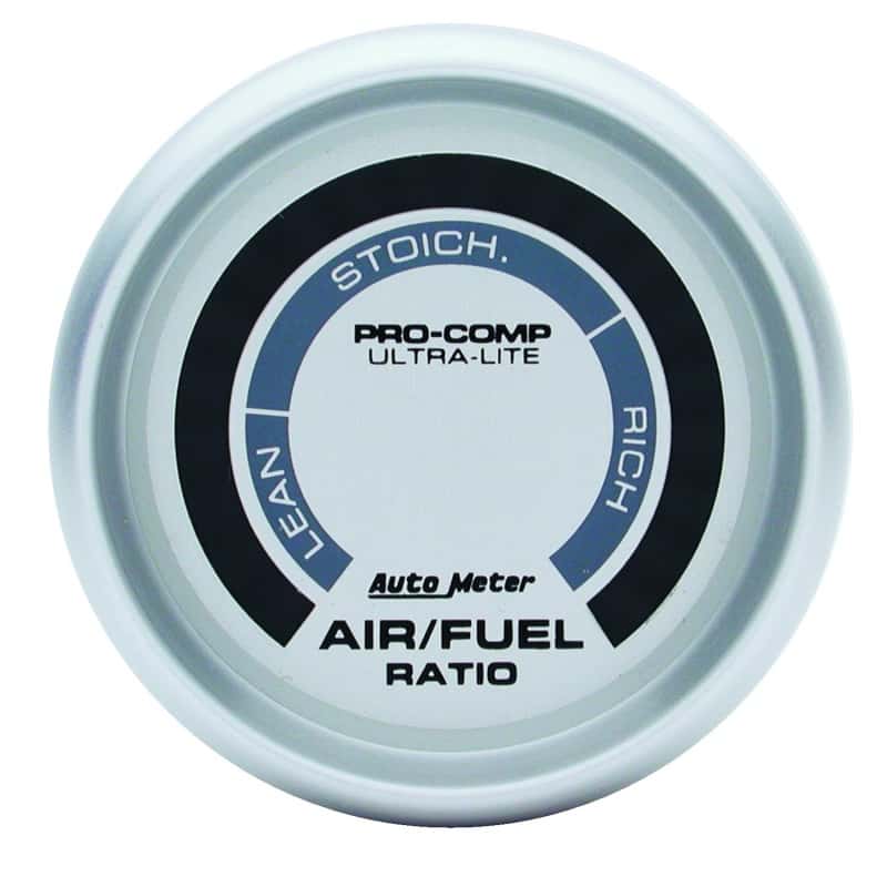 AutoMeter — Autometer Ultra-Lite 52mm Electronic Air Fuel Gauge
2" AIR/FUEL RATIO, F - view 1