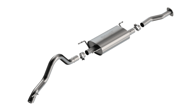 Borla — Borla 16-23 Toyota Tacoma 3.5L V6 4DR CC Short Bed S-Type SS 2.5in Catback Exhaust
Cat-Back System - view 1