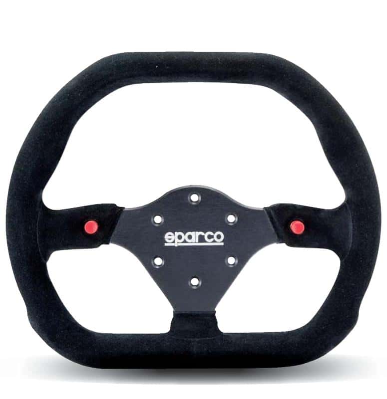 SPARCO — Sparco Steering Wheel 310X260 Suede Black - view 2