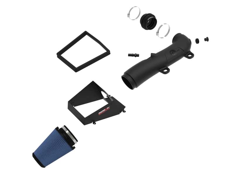 aFe — aFe Rapid Induction Pro 5R Cold Air Intake System 18-21 Jeep Wrangler(JL)/Gladiator(JT) 3.6L
Cold Air Intake - view 3