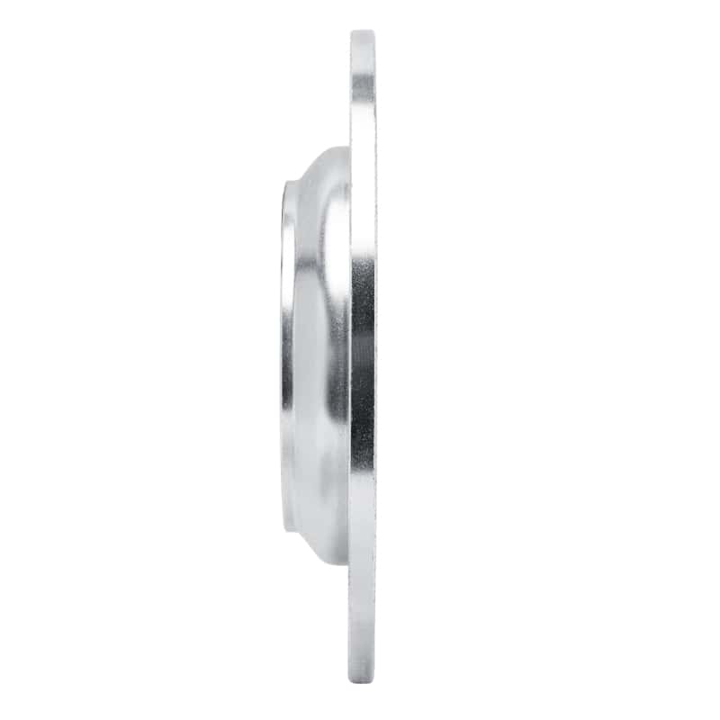 R1 Concepts — R1 22-25 Ford Maverick Rear Left Drilled & Slotted Silver Brake Rotor - view 3