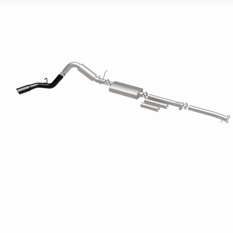 Magnaflow — MagnaFlow 11-19 GM 2500/3500 6.0L 4in Single Passenger Side Rear Exit Cat-Back Exhaust w/Black Tips
Cat-Back - view 13