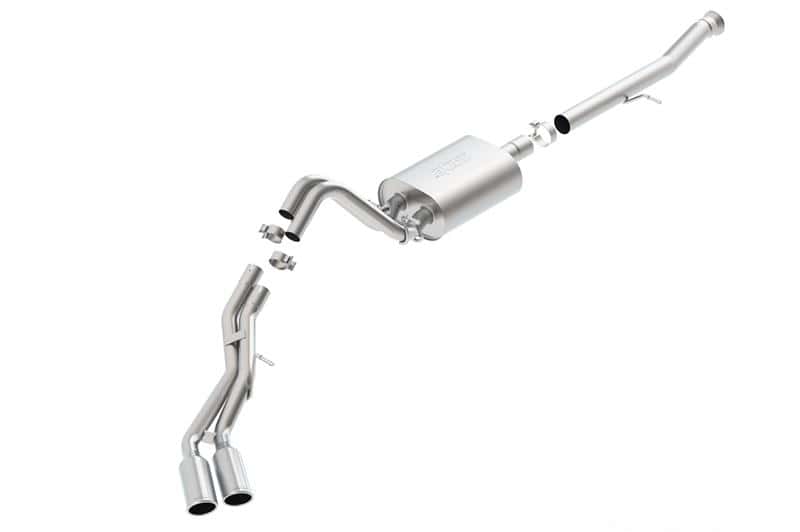 Borla — Borla 15-16 Cadillac Escalade ESV/Yukon Denali XL 6.2L V8 AT Split Side Ext SS S-Type CB Exhaust
Cat-Back System
ExhstSysKt - view 2