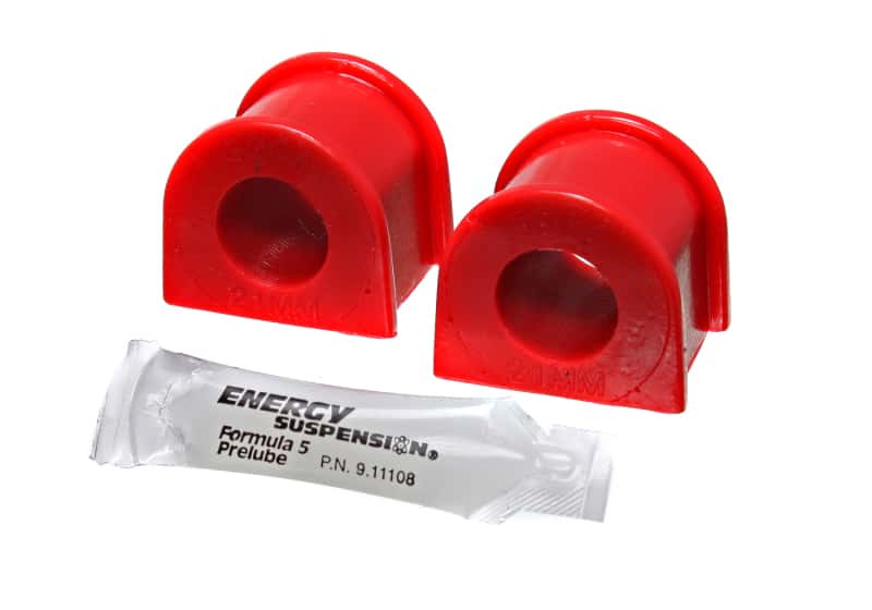 Energy Suspension — Energy Suspension Subaru Forester/Legacy/Outback/WRX Red 21mm Front Sway Bar Bushing Set
Sway Bar Bushing Kit - view 2