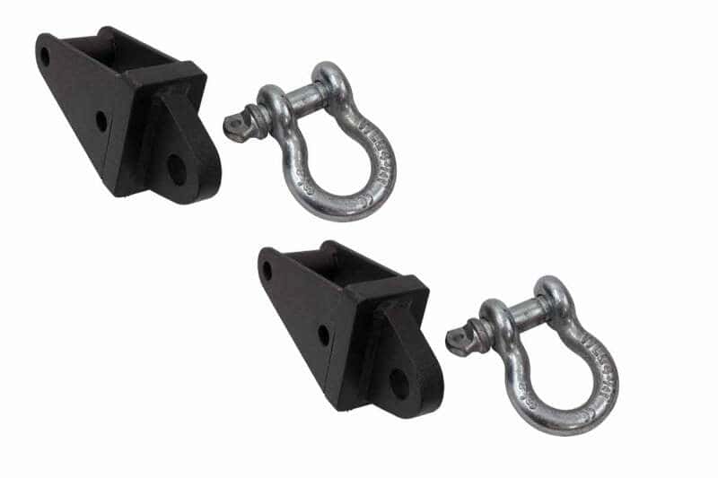 Fishbone Offroad — Fishbone Offroad 07-18 JK Wrangler Rubicon and Unlimited Jeep JK Rear D-Ring Frame Mounts - view 3