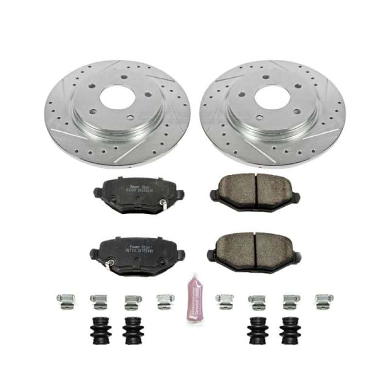 PowerStop — Power Stop 12-16 Chrysler Town & Country Rear Z23 Evolution Sport Brake Kit - view 1