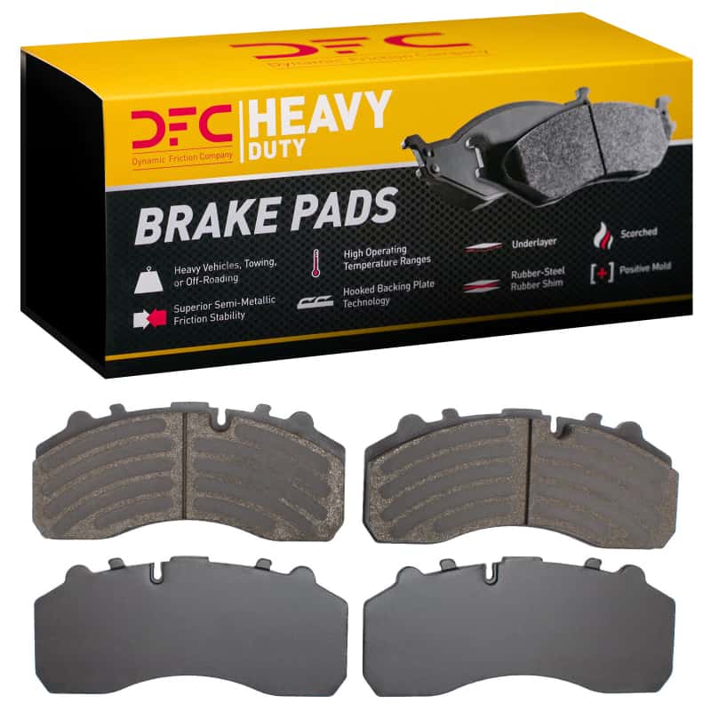 DFC — DFC 04-23 Alexander Dennis ENVIRO500 Fr & Rr Heavy Duty Pads - Semi Metallic
DFC Brake Pad Set - view 1