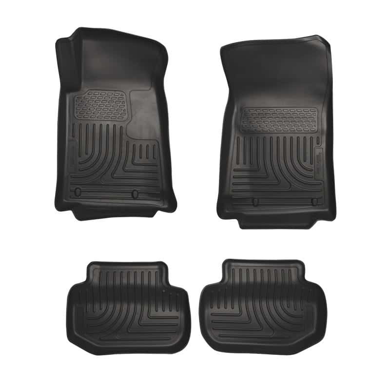 Husky Liners — Husky Liners 10-12 Chevrolet Camaro WeatherBeater Combo Black Floor Liners
Floor Liners - view 2