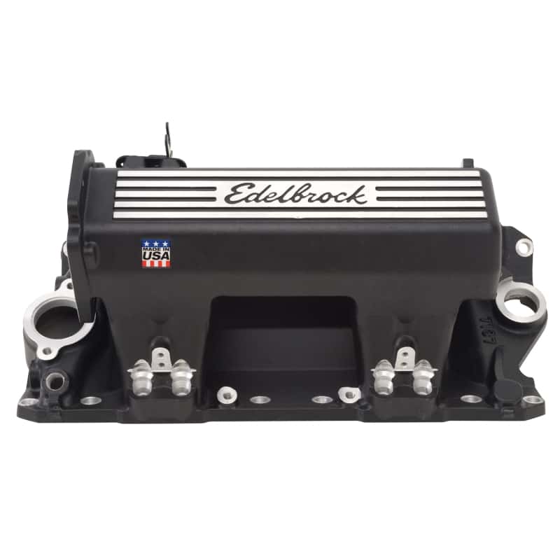 Edelbrock — Edelbrock Manifold EFI Pro-Flo XT SB Chevy STD Heads w/ Black Finish
MANIFOLD - view 3