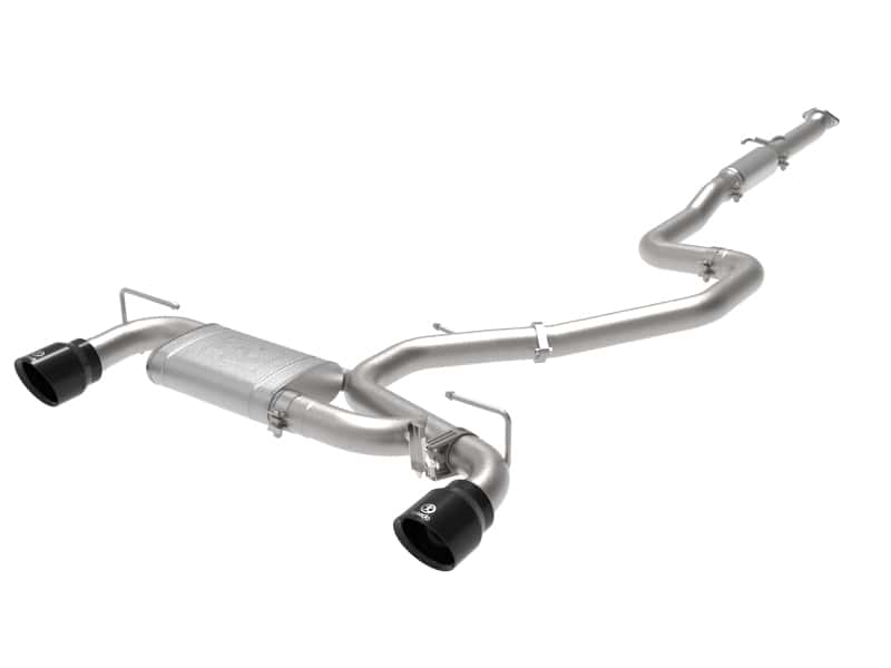 aFe — aFe Hyundai Veloster N 21-22 L4-2.0L (t) Takeda Cat-Back Exhaust System- Black Tips
Cat-Back Exhaust - view 1