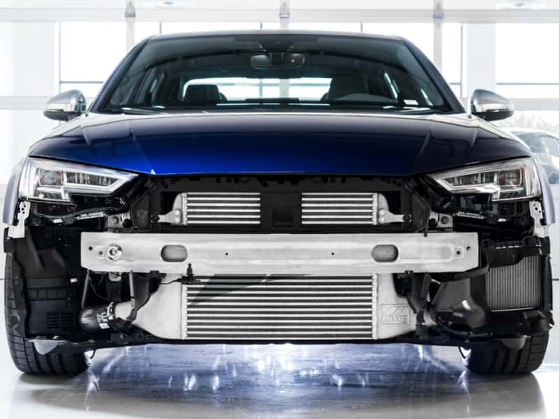 AWE Tuning — AWE Tuning 2018-2019 Audi B9 S4 / S5 Quattro 3.0T Cold Front Intercooler Kit
AWE Intercooler - view 8