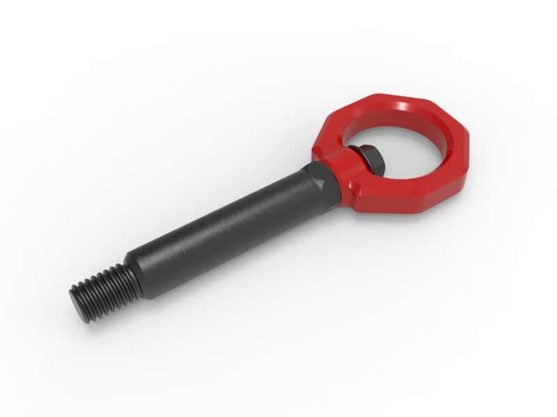 aFe — aFe Control Rear Tow Hook Red BMW F-Chassis 2/3/4/M
Rear Tow Hook - view 3