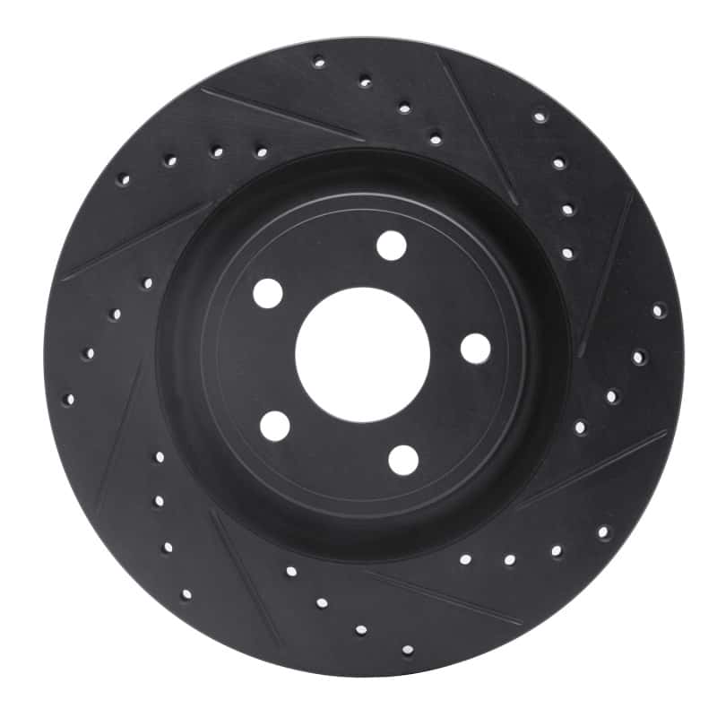 R1 Concepts — R1 07-10 Chevrolet HHR Front Right Drilled & Slotted Black Brake Rotor
R1 Brake Rotor Drill - view 1