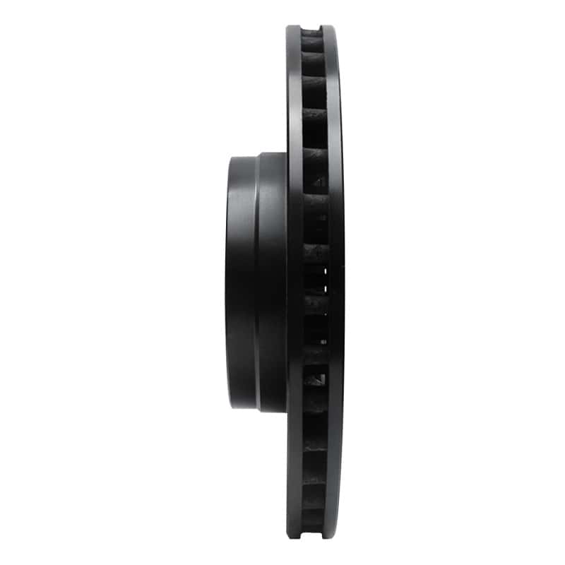 R1 Concepts — R1 12-21 Tesla Model S Front Left Drilled & Slotted Black Brake Rotor
R1 Brake Rotor Drill - view 3