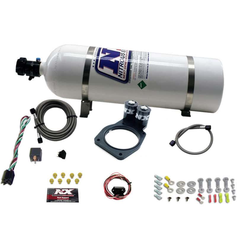 Nitrous Express — Nitrous Express 10-15 Chevrolet Camaro Nitrous Plate Kit (50-150HP) w/15lb Bottle
Injection System Kit
N2OSys - view 2