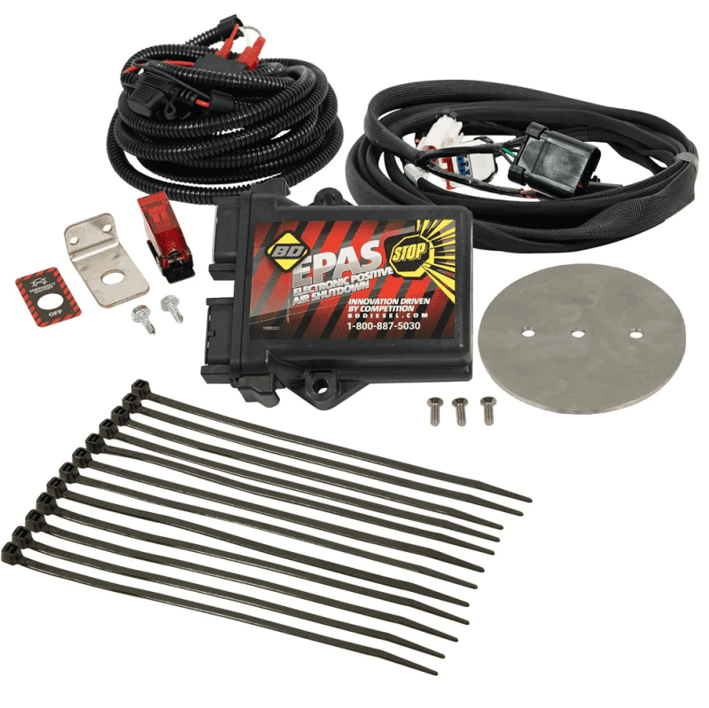 BD Diesel — BD Diesel 14-20 Cummins ISX15 w/ Engine Intake Throttle Equipped E-PAS Positive Air Shut-off
ENGINE SHUTDOWN KIT - view 2