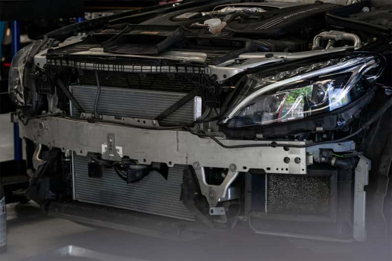 CSF — CSF 2015+ Mercedes Benz C63 AMG (W205) Front Mount Heat Exchanger w/Rock Guard
CSF Heat Exchanger - view 10