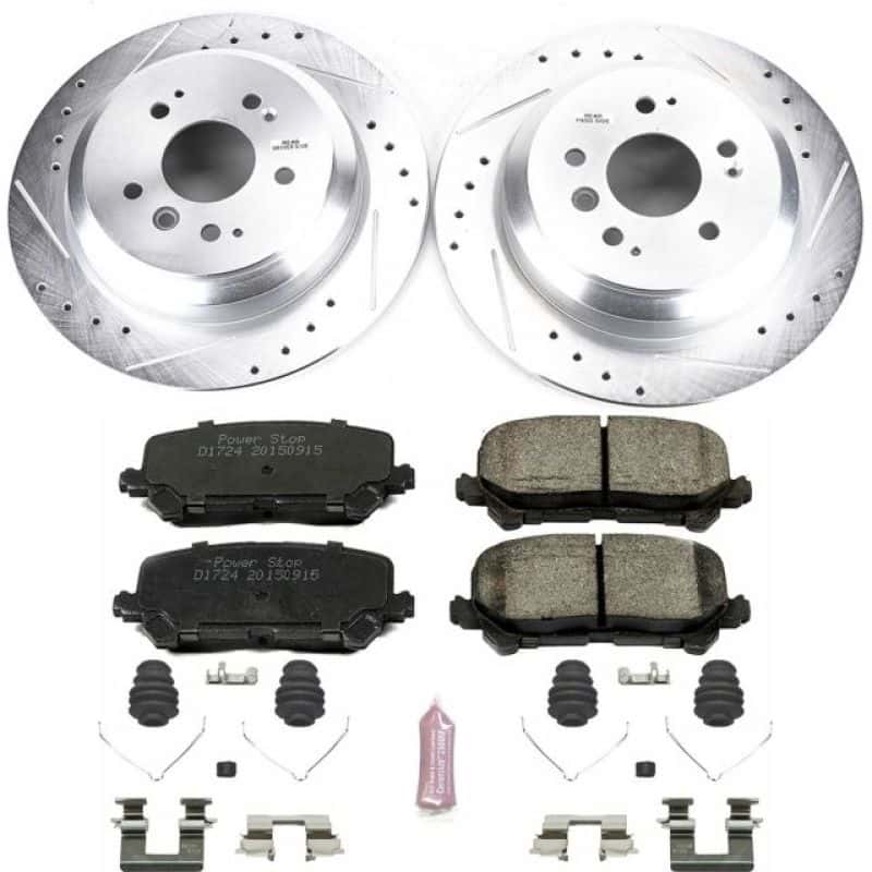PowerStop — Power Stop 16-19 Honda Pilot Rear Z23 Evolution Sport Brake Kit - view 1