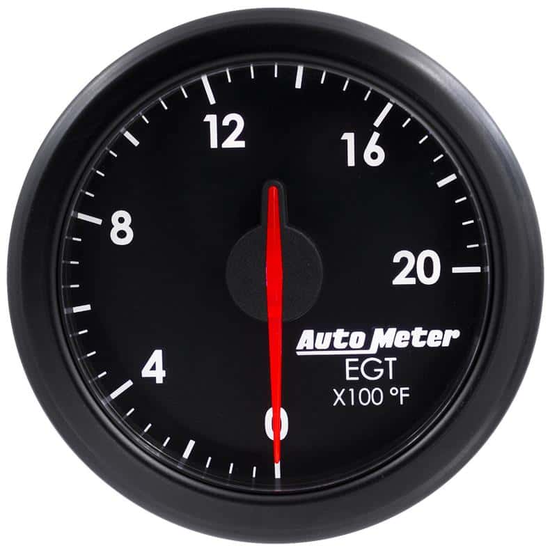 AutoMeter — Autometer Airdrive 2-1/16in EGT Gauge 0-2000 Degrees F - Black
GA 2" EGT AIRDRIV BK - view 1