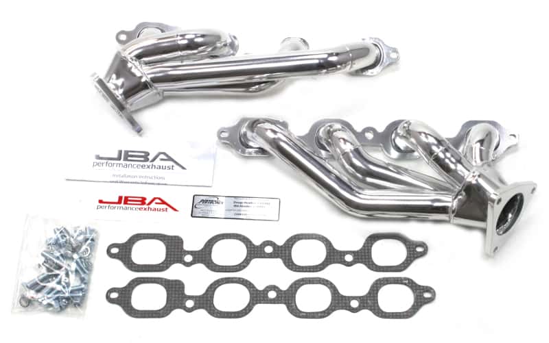 JBA — JBA 14-19 GM Truck 5.3L/6.2L DFI 1-5/8in Primary Silver Ctd Cat4Ward Header
Exhaust Header - view 1