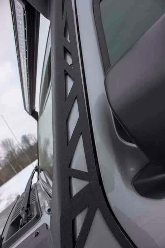Fishbone Offroad — Fishbone Offroad 2018+ Jeep Wrangler JL Windshield Light Bracket - view 9