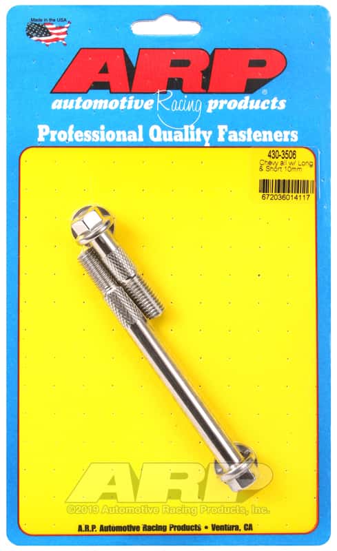 ARP — ARP GM M10 Hex SS 7.775 / 4.470in Starter Bolt Kit - view 1