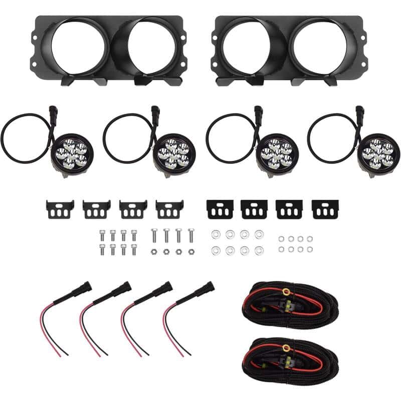 Westin — Westin Universal Light Kit for Outlaw Front Bumper - Textured Black
Offroad/Racing Lamp - view 4
