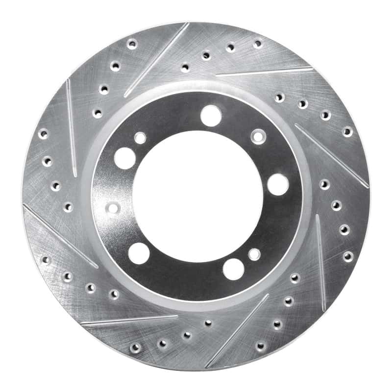 R1 Concepts — R1 89-97 Porsche 911 Front Left Drilled & Slotted Silver Brake Rotor
R1 Brake Rotor Drill - view 1