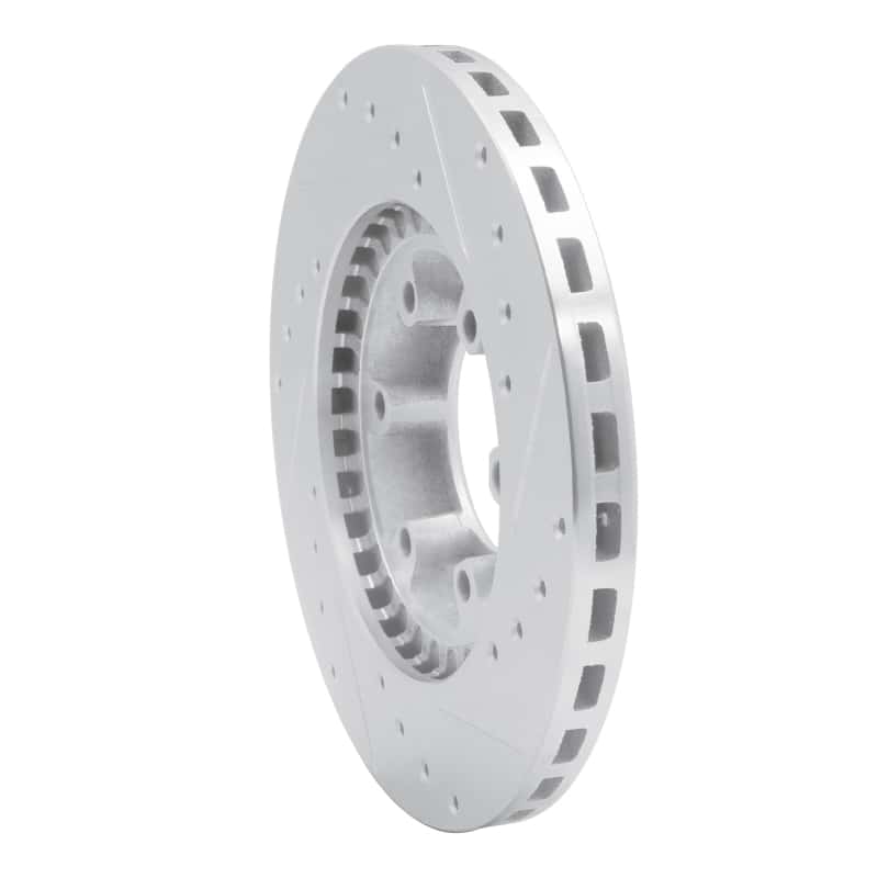 R1 Concepts — R1 86-95 Dodge Raider Front Left Drilled & Slotted Silver Brake Rotor
R1 Brake Rotor Drill - view 4