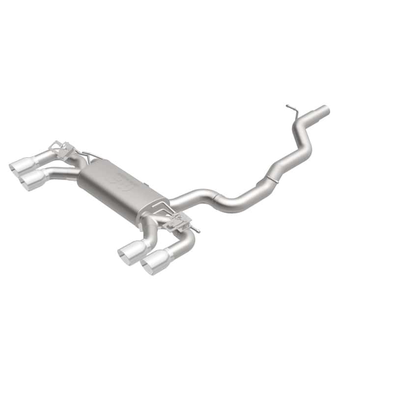 Magnaflow — MagnaFlow Sys C/B 2015-2017 Volkswagen Golf R 3in Polished SS Quad Tip Split Rear Exit
Cat-Back - view 4
