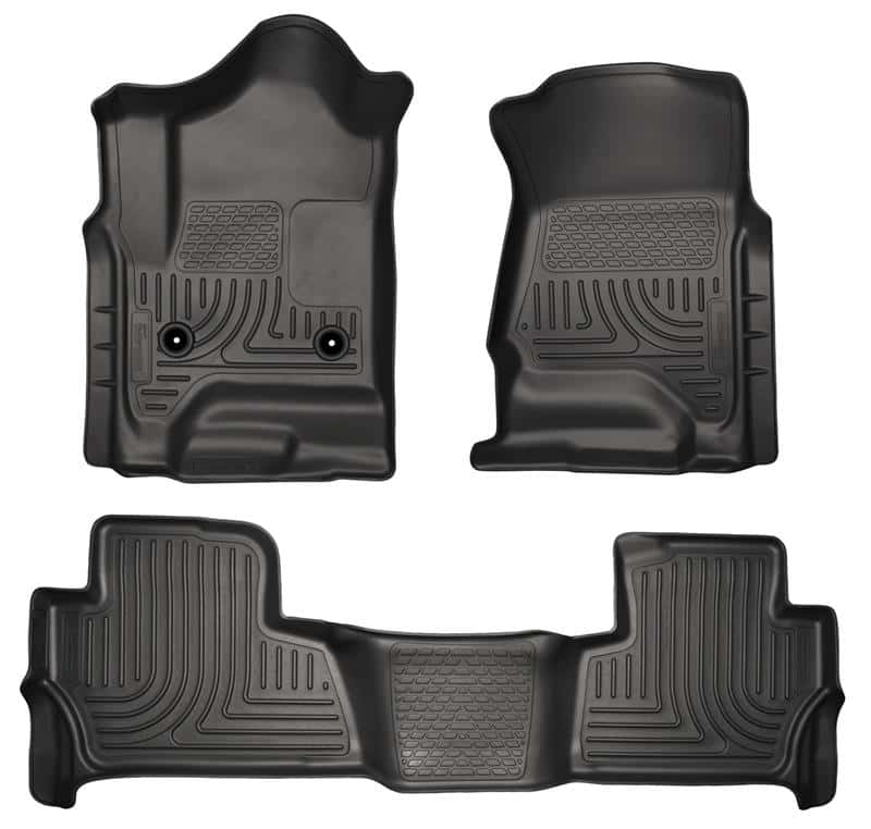 Husky Liners — Husky Liners 2015 Chevy/GMC Tahoe/Yukon WeatherBeater Combo Black Floor Liners
Floor Liners - view 2
