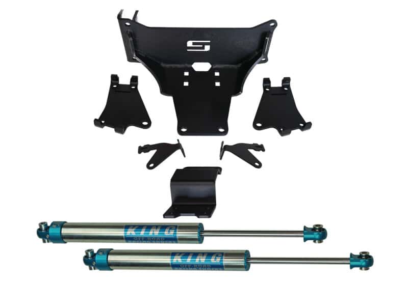 Superlift — Superlift 05-22 Ford F250/350 Dual Steering Stabilizer W/ King Shocks - view 1