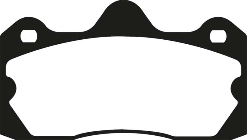 EBC — EBC 10+ Lotus Evora 3.5 Yellowstuff Rear Brake Pads
Disc Brake Pad - view 1