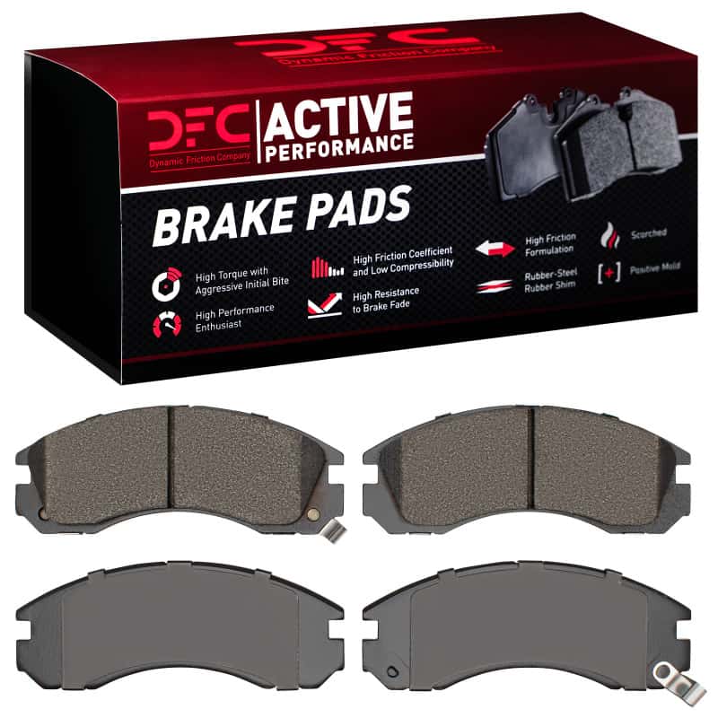 DFC — DFC 90-22 Dodge Stealth Front Active Performance Pads - Low Metallic
DFC Brake Pad Set - view 1