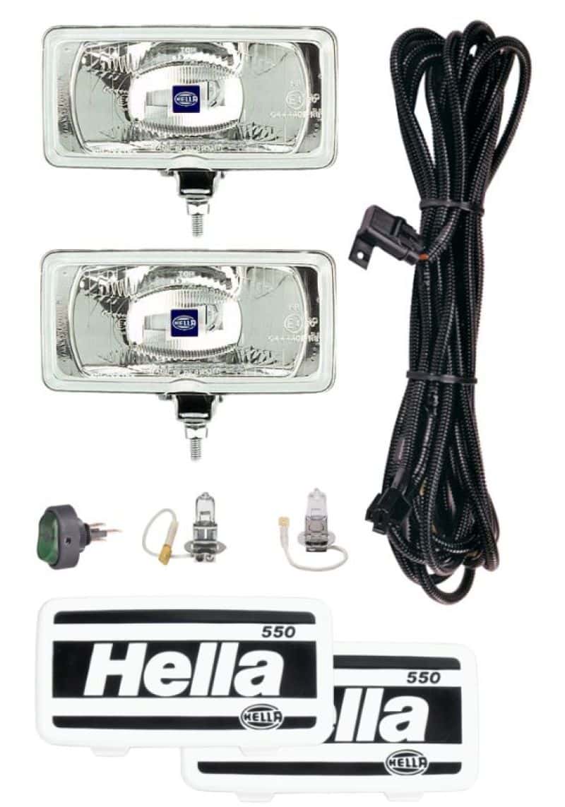 Hella — Hella 550 Series 12V/55W Halogen Driving Lamp Kit
Driving Light Kit - view 3
