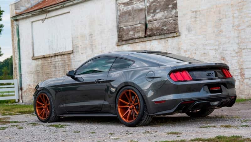 CORSA Performance — Corsa 2015-2017 Ford Mustang GT 5.0 3in Axle Back Exhaust Black Dual Tips (Touring)
Exhaust - view 6
