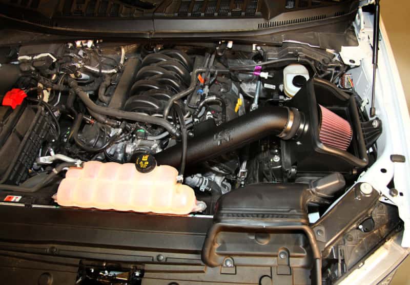 K&N Engineering — K&N 15-16 Ford F150 V8-5.0L AirCharger Performance Intake Kit
Performance Air Inta
Air Intake System - view 4