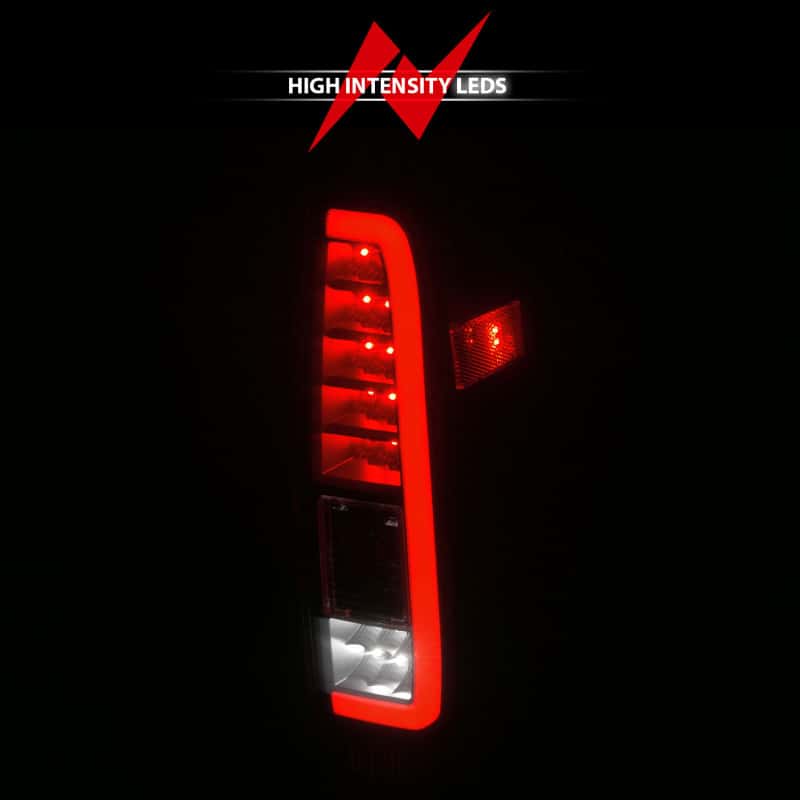 ANZO — ANZO 2005-2021 Nissan Frontier LED Taillights Black Housing/Smoke Lens - view 12