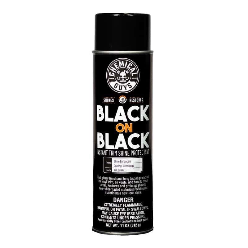 Chemical Guys — Chemical Guys Black on Black Instant Trim Shine Spray Dressing - 11oz (Aerosol) - view 1