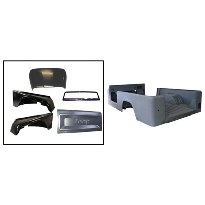 OMIX — Omix Body Tub Logo 81-86 Jeep CJ-8 - view 2