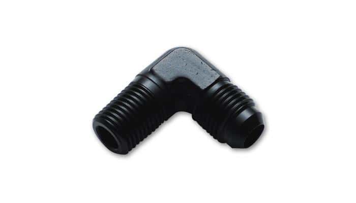 Vibrant — Vibrant -10AN to 3/8in NPT 90 Degree Elbow Adapter Fitting
10AN-3/8"NPT90DegAdp
-10AN-3/8"NPT90DgFtg
AN Fitting - view 4