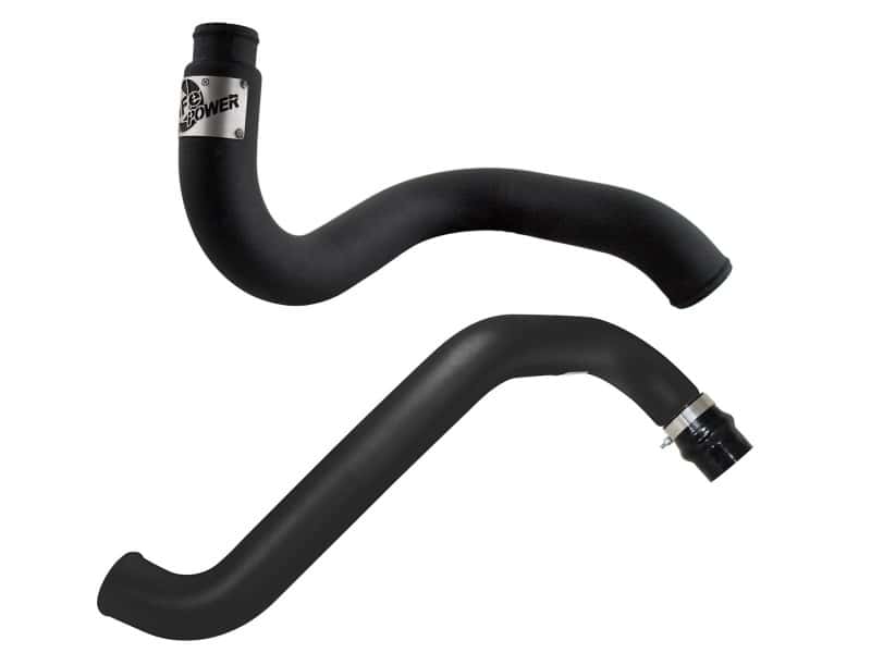 aFe — aFe BladeRunner 3in Black Intercooler Hot Cold Side Tubes Combo 02-04 GM Diesel Trucks 6.6L V8 (td)
Charge Pipe Kit - view 2